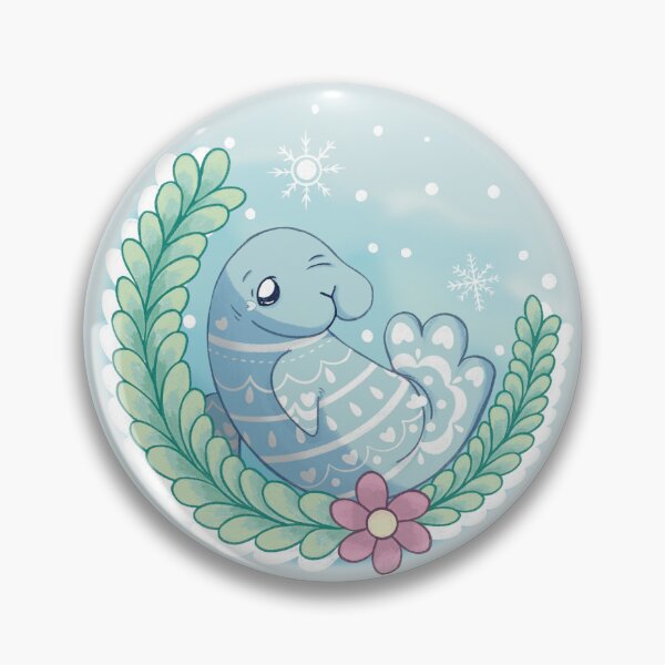 Item preview, Dugong winters designed and sold by JennyPrintsUK.