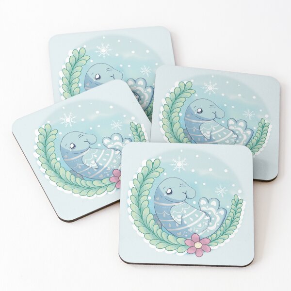 Item preview, Dugong winters designed and sold by JennyPrintsUK.