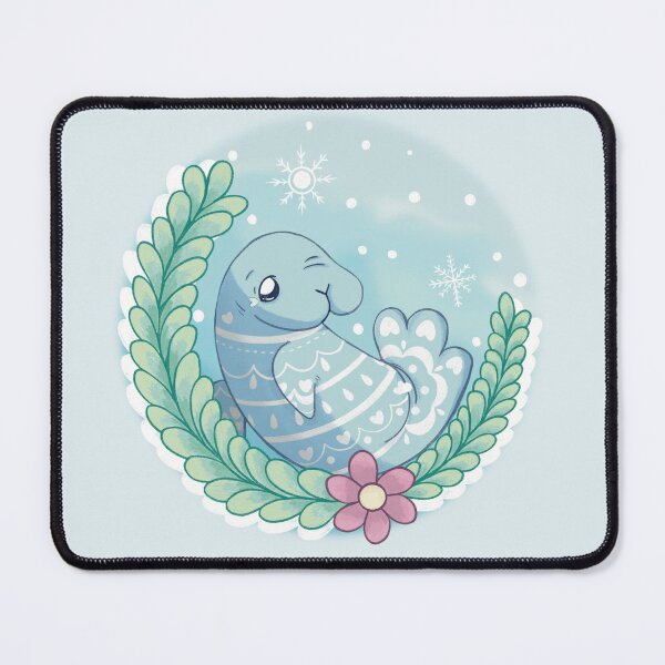 Item preview, Dugong winters designed and sold by JennyPrintsUK.