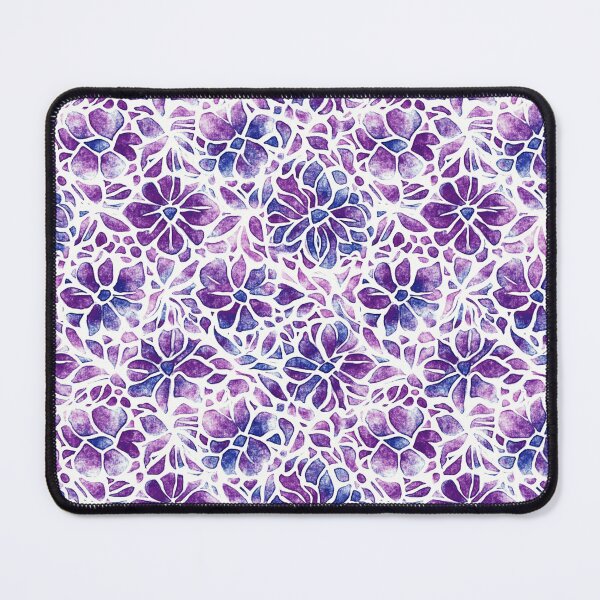 Item preview, Purple & White Batik Watercolor Pattern designed and sold by PapuruDesigns.