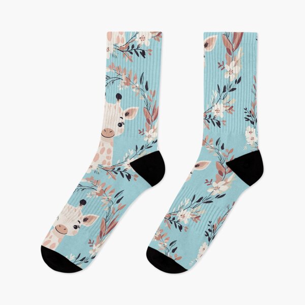 Item preview, Boho Kawaii Giraffe – Tall, Elegant, and Adorable Pastel Animal designed and sold by TuncGK.