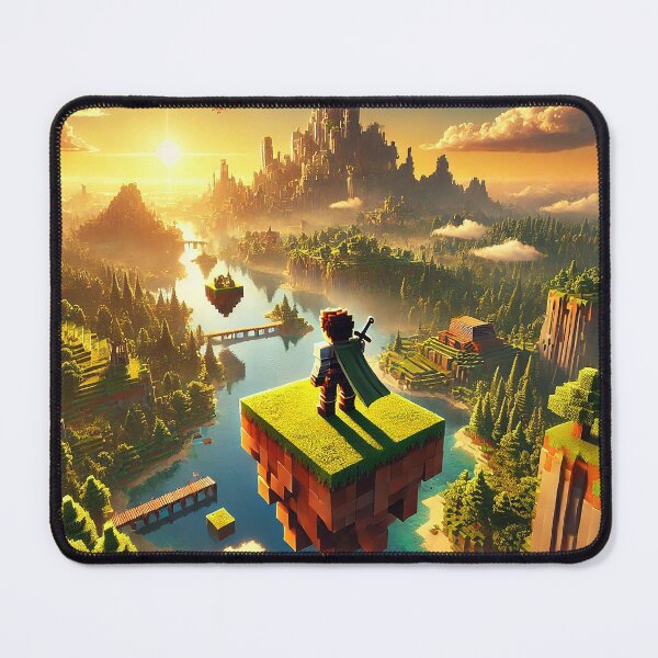 Item preview, Voxel Fantasy Explorer Scene – Floating Island RPG World Adventure Pixel Art designed and sold by pixelpopplanet.