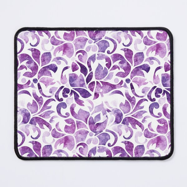 Item preview, Purple & White Batik Watercolor Pattern designed and sold by PapuruDesigns.