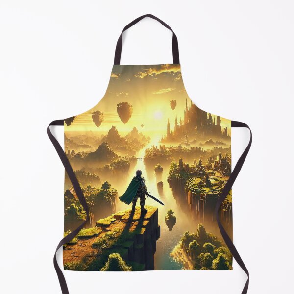 Item preview, Voxel Fantasy Kingdom Scene – Floating Islands & Warrior Landscape RPG Design designed and sold by pixelpopplanet.