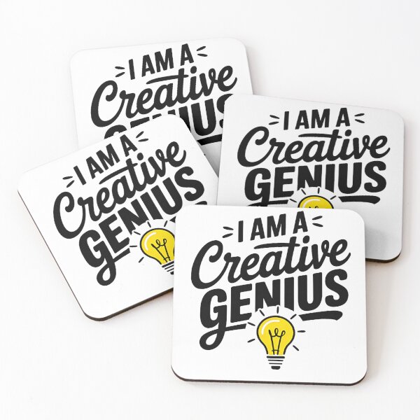 Item preview, I Am A Creative Genius  designed and sold by SteezeeStore.