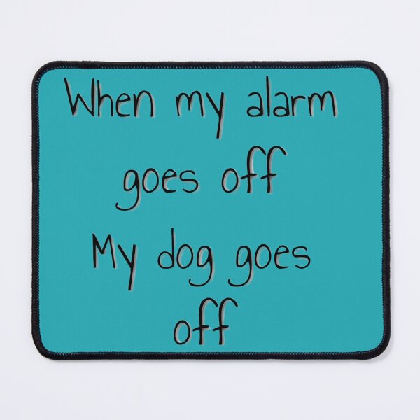 Item preview, Dogs and Alarms designed and sold by PandLcreations.