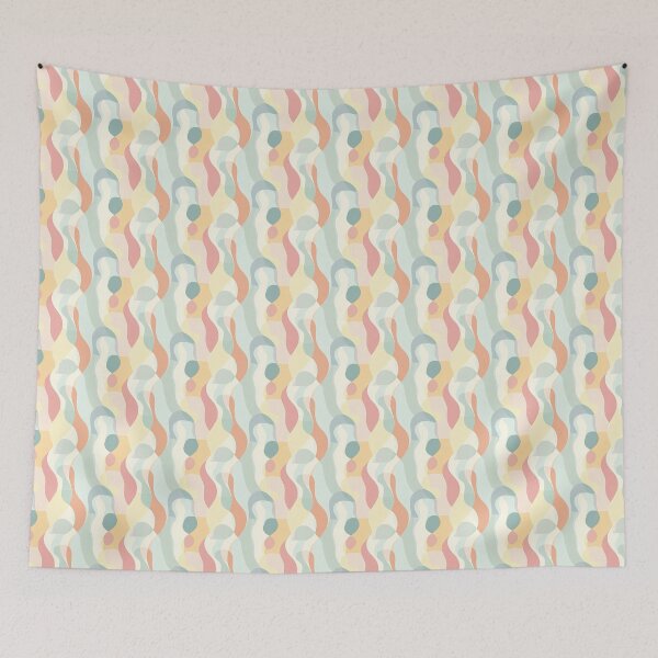 Item preview, Gentle Harmony in Geometric Shapes designed and sold by MidArtForge.