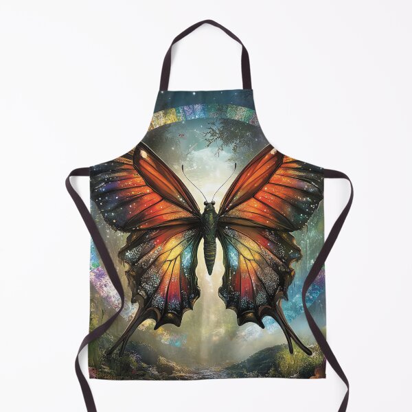 Item preview, Iridescent Gateway: The Butterfly's Realm of Whispering Blooms designed and sold by bloorose.