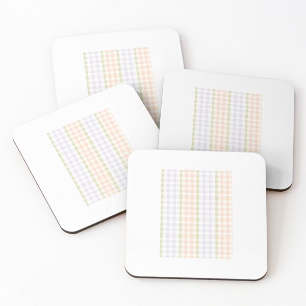 Item preview, Easter Plaid - Spring Plaid - Pastel Rainbow Gingham Check designed and sold by svarupa.
