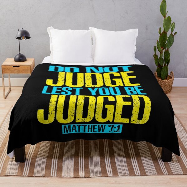Item preview, Matthew 7:1 Do Not Judge Lest You Be Judged designed and sold by plushism.