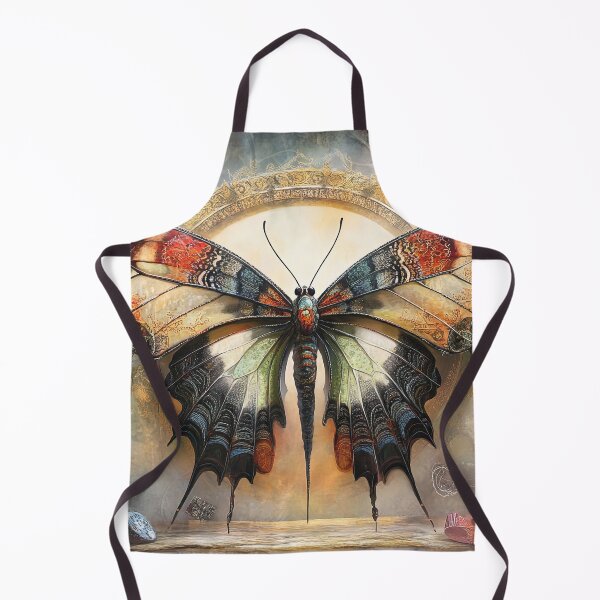 Aperçu de l'œuvre Monarque en mosaïque : la toile alchimique du temps du papillon créée et vendue par bloorose.