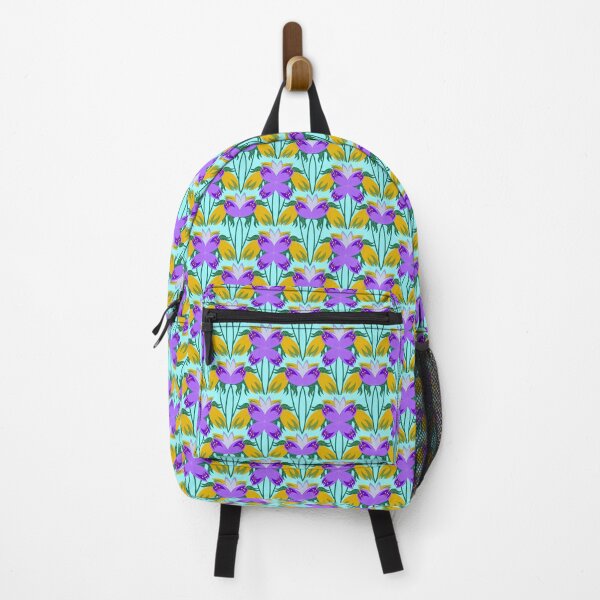 Item preview, YELLOW & PURPLE CROCUS REPEATING PATTERN 5 designed and sold by Marni Scofidio Desi9ns.