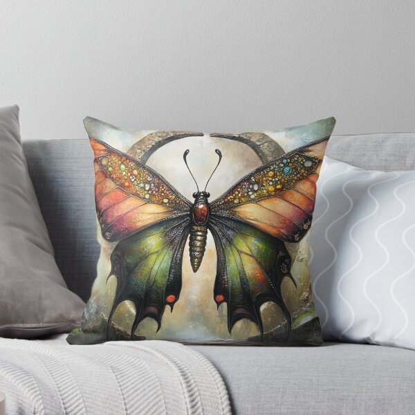 Item preview, Jeweled Wings of Sanctuary: The Butterfly's Portal of Earthly Echoes designed and sold by bloorose.