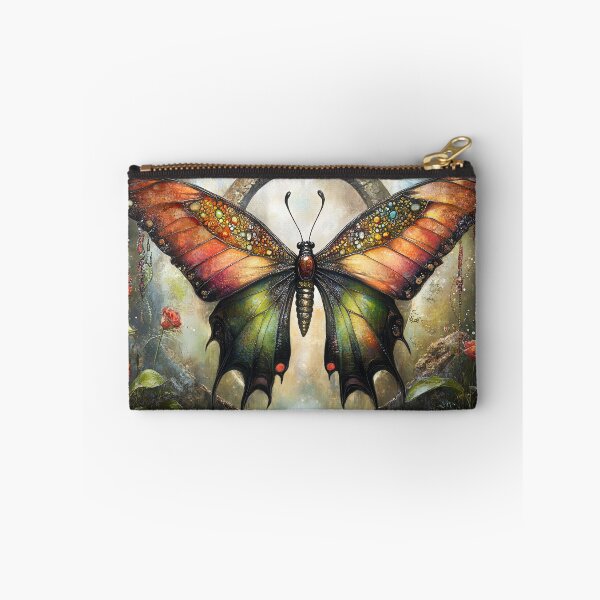 Item preview, Jeweled Wings of Sanctuary: The Butterfly's Portal of Earthly Echoes designed and sold by bloorose.