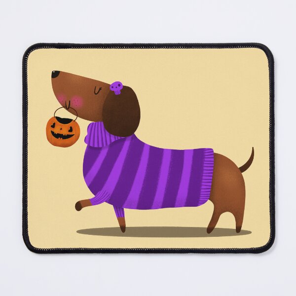 Item preview, Dachshund Dog Cute Halloween designed and sold by poket.piktures.