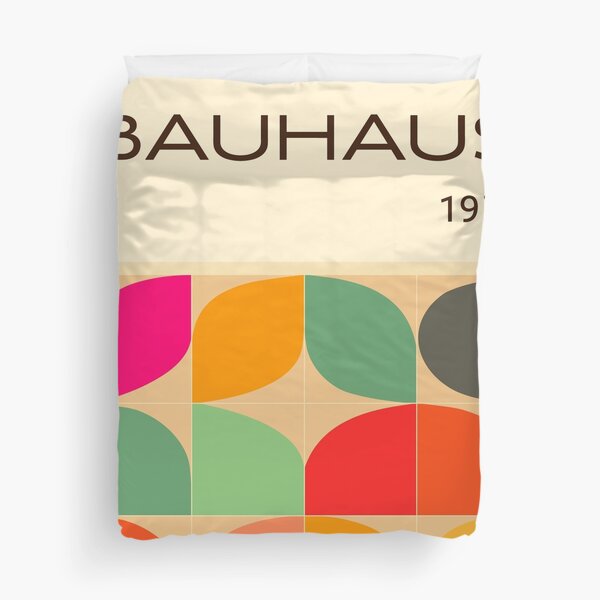 Item preview, Bauhaus Floral Vintage – Retro Colorful Geometric Art designed and sold by MidCenturyStore.