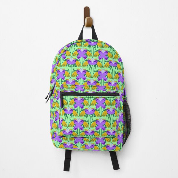 Item preview, YELLOW & PURPLE CROCUS REPEATING PATTERN 6 designed and sold by Marni Scofidio Desi9ns.