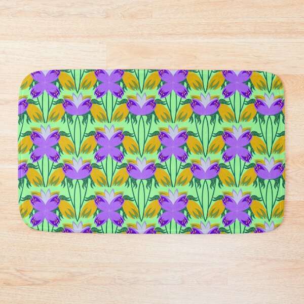 Item preview, YELLOW & PURPLE CROCUS REPEATING PATTERN 6 designed and sold by Marni Scofidio Desi9ns.
