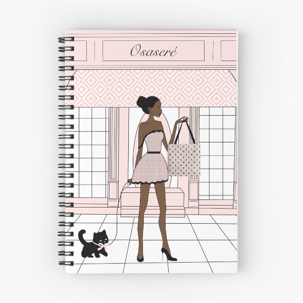 Artikelvorschau, Kokett schicke, elegante Modeillustration entworfen und verkauft von Osaseredesigns.