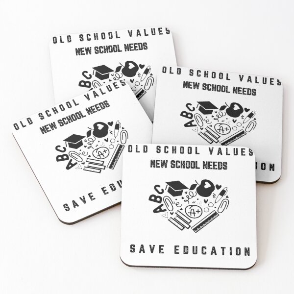 Item preview,  Old School Values, New School Needs  Save Education T-Shirt designed and sold by gjen53.