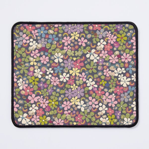 Item preview, Colorful flowers pattern designed and sold by trendspatterns.