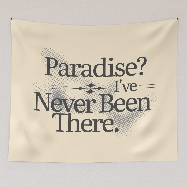 Item preview, Paradise? designed and sold by VariousGoodies.