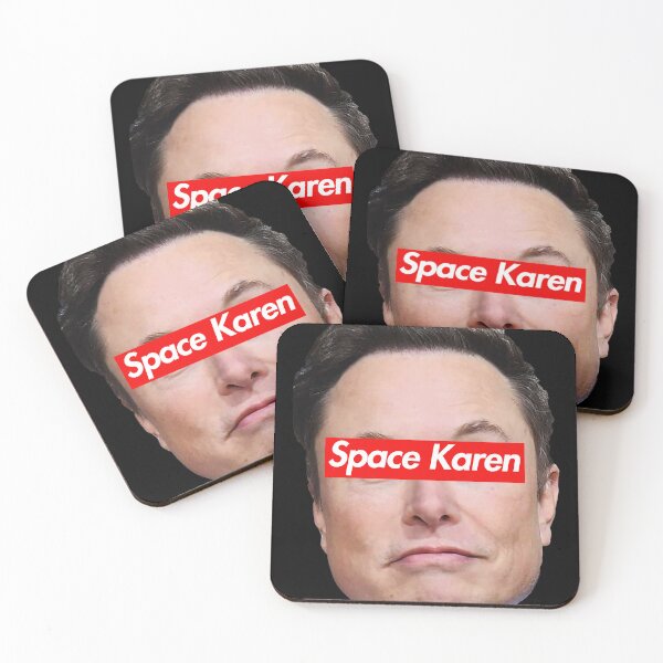 Item preview, Space Karen - Anti Musk - Anti Oligarchy designed and sold by Thelittlelord.