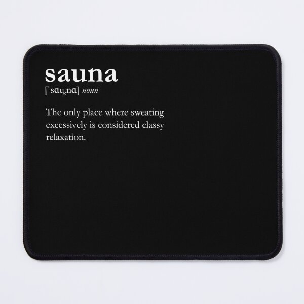 Item preview, Dictionary - Sauna II (White text) designed and sold by Sunscape-Art.