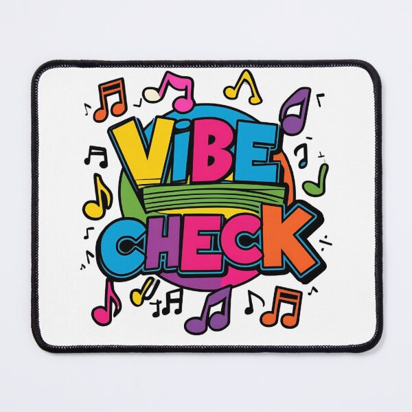 Artikelvorschau, Vibe Check entworfen und verkauft von whatthefoxsays.