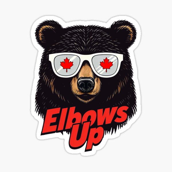 Item preview,  Elbows up Canada  designed and sold by BeeFlow.