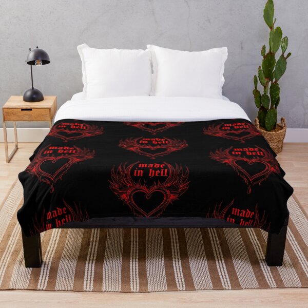 Item preview, Made in Hell Heart – Gothic Cute Red Heart Design for Alternative Fashion Lovers designed and sold by DarkDesign69.