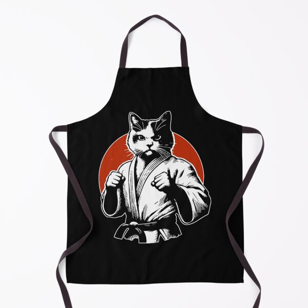 Item preview, Cat Karate Judo Japan Sumie  designed and sold by TomFrontierArt.