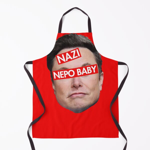 Item preview, Nazi Nepo Baby - Anti Musk - Anti Nazi designed and sold by Thelittlelord.