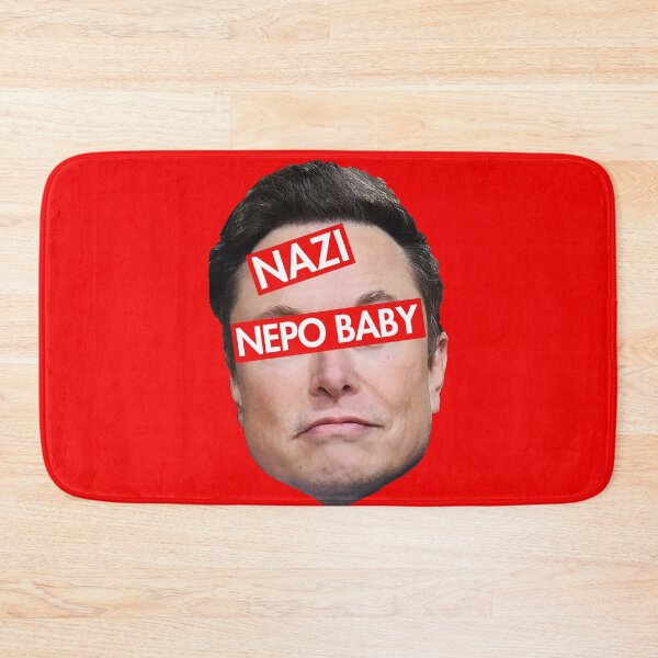 Item preview, Nazi Nepo Baby - Anti Musk - Anti Nazi designed and sold by Thelittlelord.