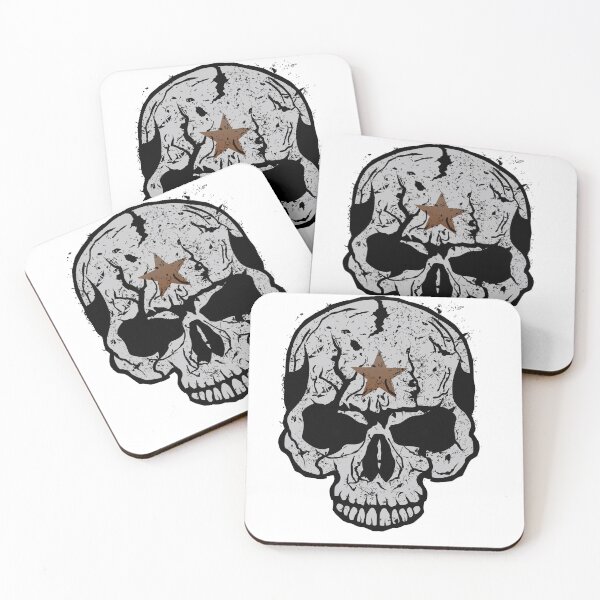 Item preview, skull death's head star Halloween designed and sold by Achille3777.