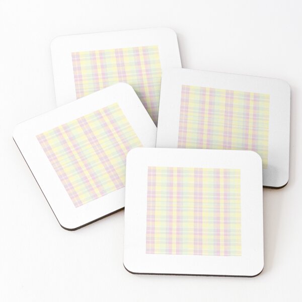 Item preview, Easter Plaid - Spring Plaid - Pastel Rainbow Gingham Check designed and sold by svarupa.