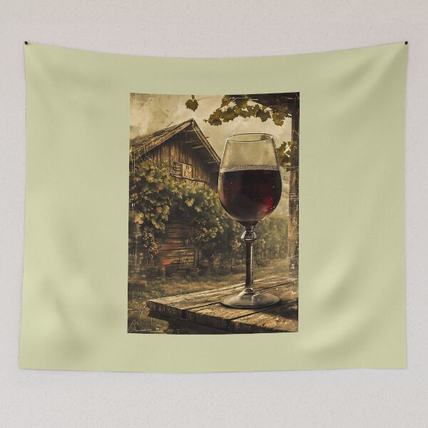 Item preview, Vineyard Vintage Wine Still Life designed and sold by Alf Ribeiro.