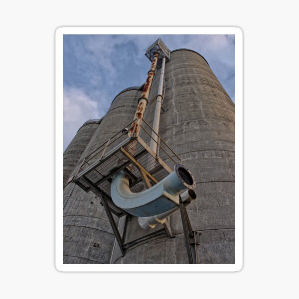 Vista previa del artículo con la obra «Tubos de la torre del silo», diseñado y vendido por Michael McGimpsey.