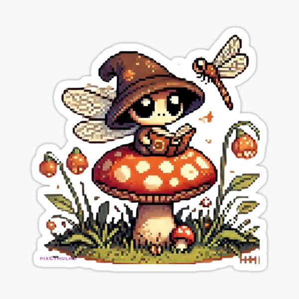 Item preview, Mushroom Fairy designed and sold by PixCthulhu.