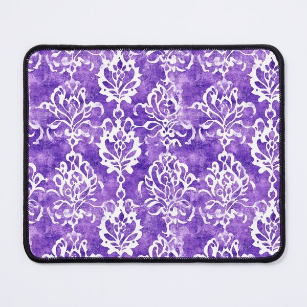 Item preview, Purple & White Batik Watercolor Pattern designed and sold by PapuruDesigns.
