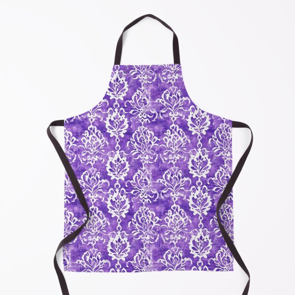 Item preview, Purple & White Batik Watercolor Pattern designed and sold by PapuruDesigns.
