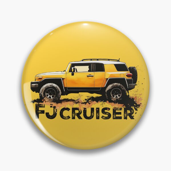 Item preview, FJ Cruiser Yellow Overlander designed and sold by blackdogshop.