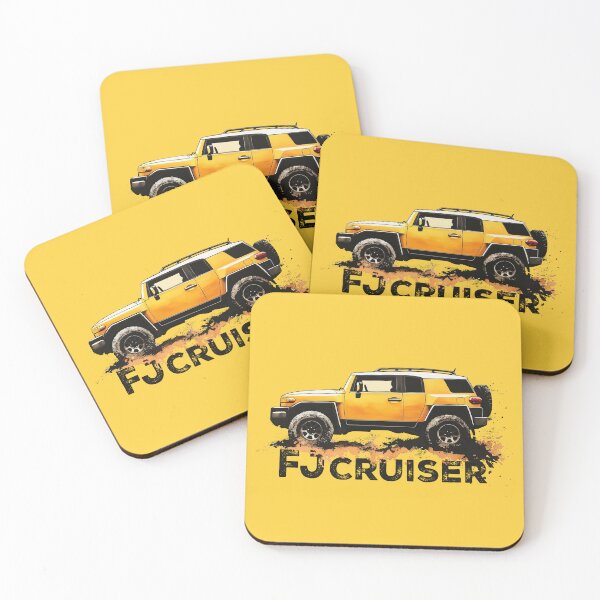 Item preview, FJ Cruiser Yellow Overlander designed and sold by blackdogshop.