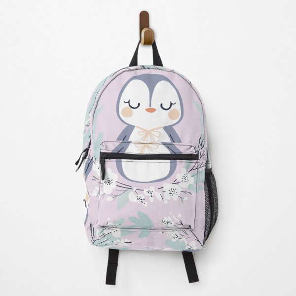 Item preview, Boho Kawaii Penguin – Adorable Arctic Cutie with Pastel Charm designed and sold by TuncGK.