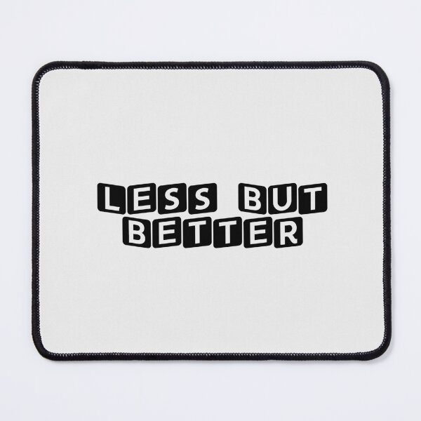 Item preview, Less But Better designed and sold by Ninjacatoff.