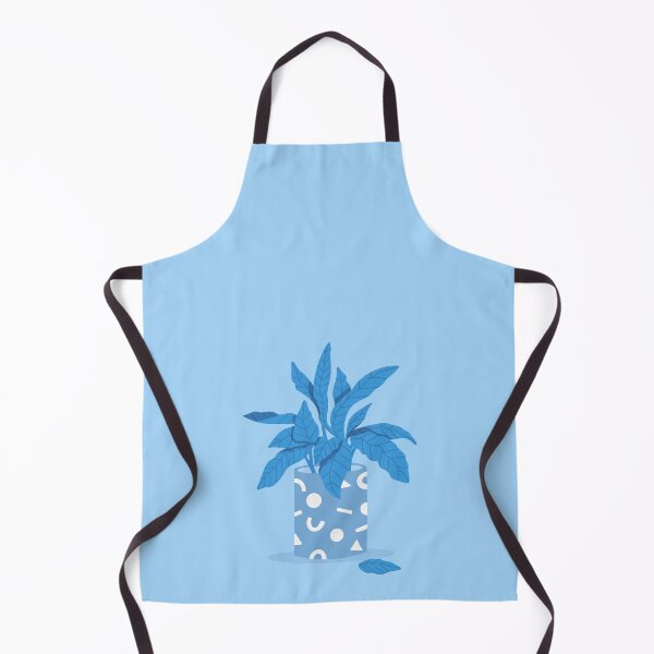 Item preview, Blue mood plant in pot designed and sold by JennyPrintsUK.