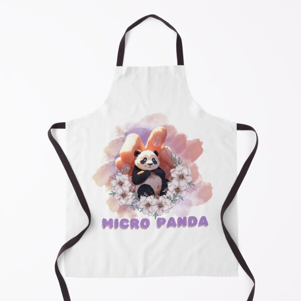 Item preview, Tiny Panda in Floral Claw Design designed and sold by LessIsArt.