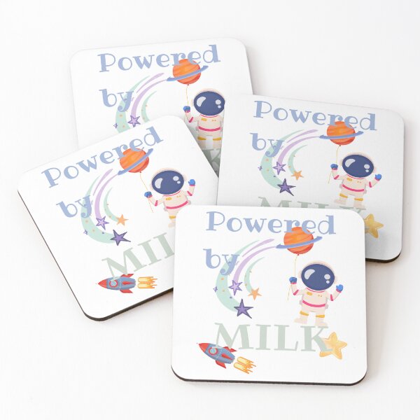 Item preview, Powered by milk- Astronaut designed and sold by LiskoDesign.