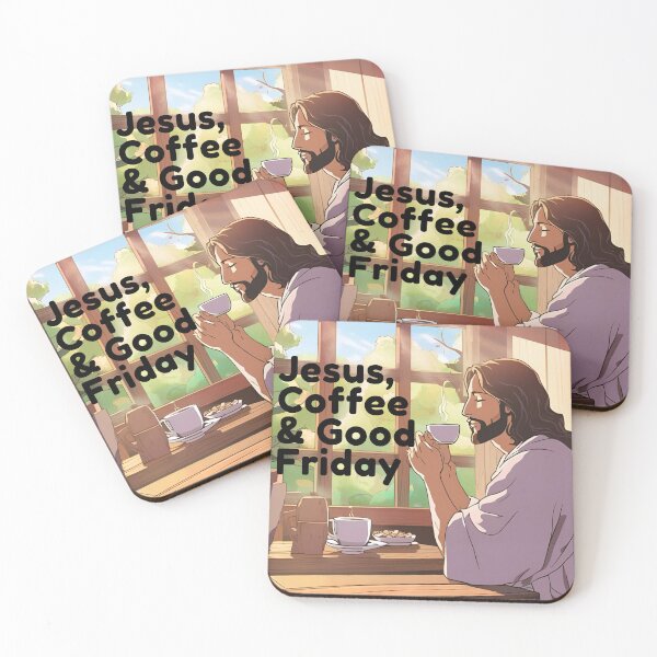 Item preview, Jesus, Coffee & Good Friday -Fueling Faith on Good Friday designed and sold by InspiredCreatives.