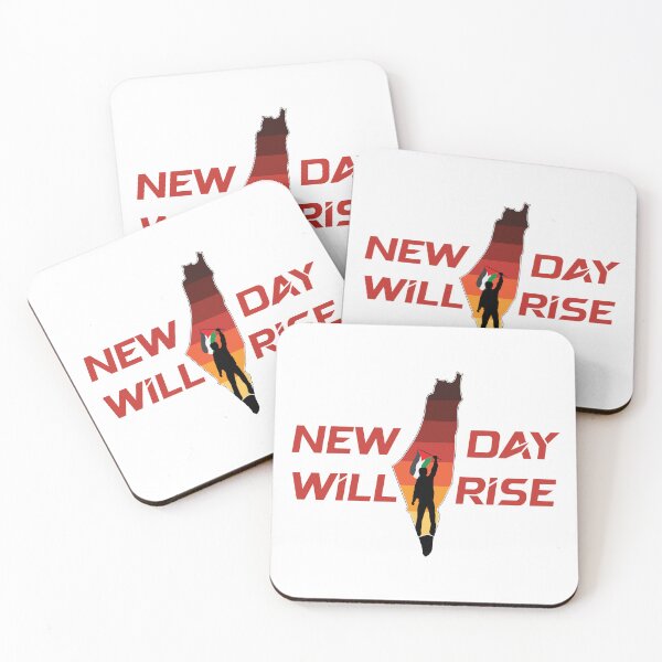 Item preview, New Day Will Rise - Eurovision 2025 - Artist Profits to Palestine Red Crescent Society - Eurovision Israel designed and sold by Vision-Tees.